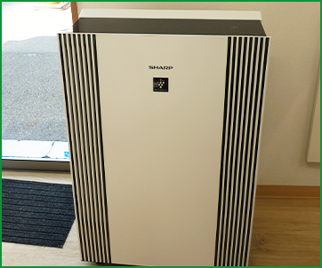 空気清浄機の設置