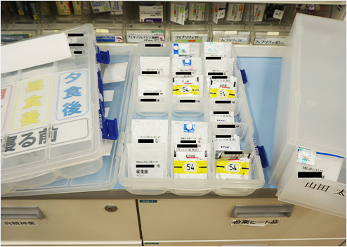 お薬の服薬・管理が難しい方